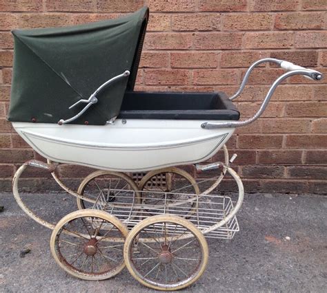 vintage silver cross dolls prams